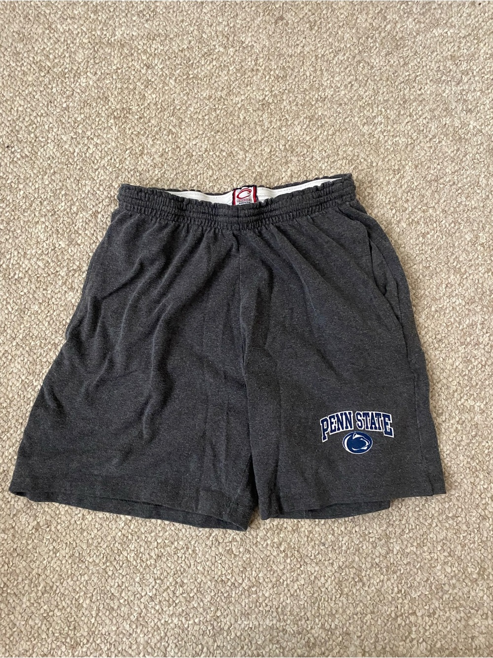 Penn State Men's Charcoal Athletic Shorts